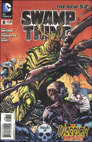 Swamp Thing (2011) issue 8 Standard Cover