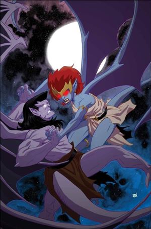 Gargoyles: Quest issue 5-E Drew Moss Virgin Cover