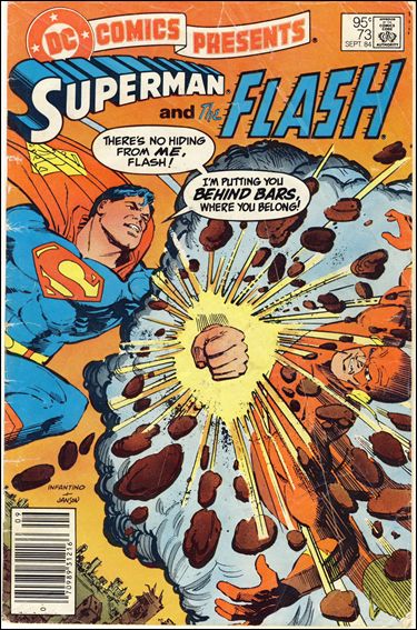 DC Comics Presents issue 73-B Canadian Price Cover