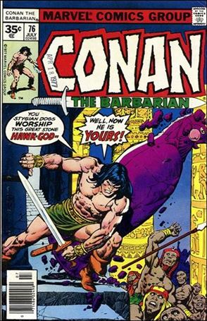 Conan the Barbarian (1970) issue 76-B 35 Cent Price Cover