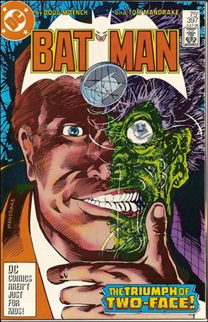 Batman (1940) issue 397-D 1989 Reprint Edition