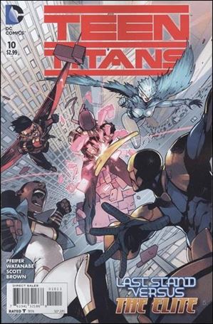 Teen Titans (2014) issue 10 Bengal Cover
