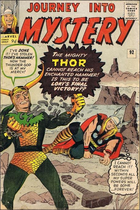 Journey into Mystery (1952) issue 92-B UK Price Cover