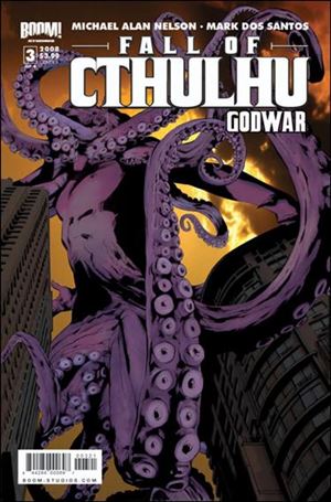 Fall of Cthulhu: Godwar issue 3-B J.K. Woodward Cover