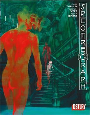 Spectregraph issue 4-F Fernando Blanco Wraparound Cardstock Cover