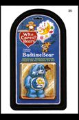 Wacky Packages All-New: Series 1 (Base Set) card 25 Who Cares? Bears