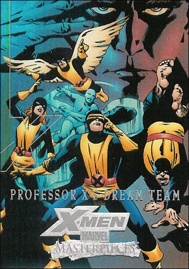 2008 Marvel Masterpieces: Series 3 (X-Men Subset) card XM5 Professor X's Dream Team