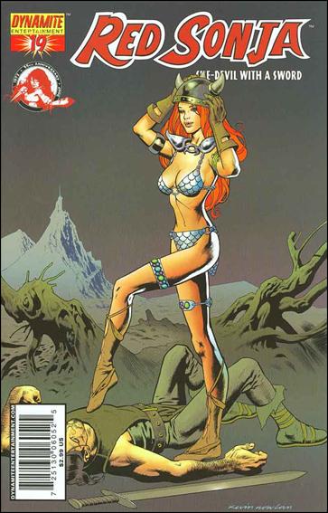 Red Sonja (2005) issue 19-B Kevin Nolan Cover
