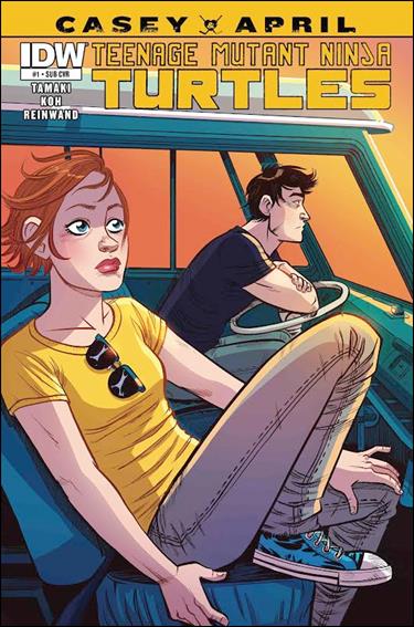 Teenage Mutant Ninja Turtles: Casey and April issue 1-B Faith Erin Hicks Subscription Cover