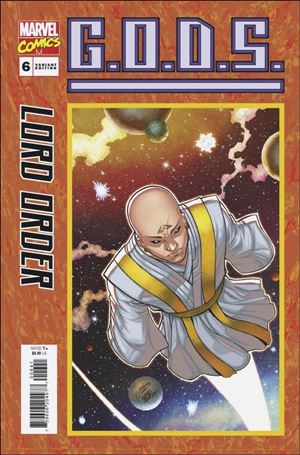 G.O.D.S. issue 6-D Ron Lim Cosmic Homage Cover