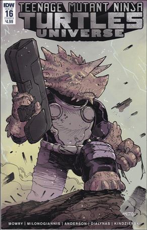 Teenage Mutant Ninja Turtles Universe issue 16-B Giannis Milonogiannis Cover