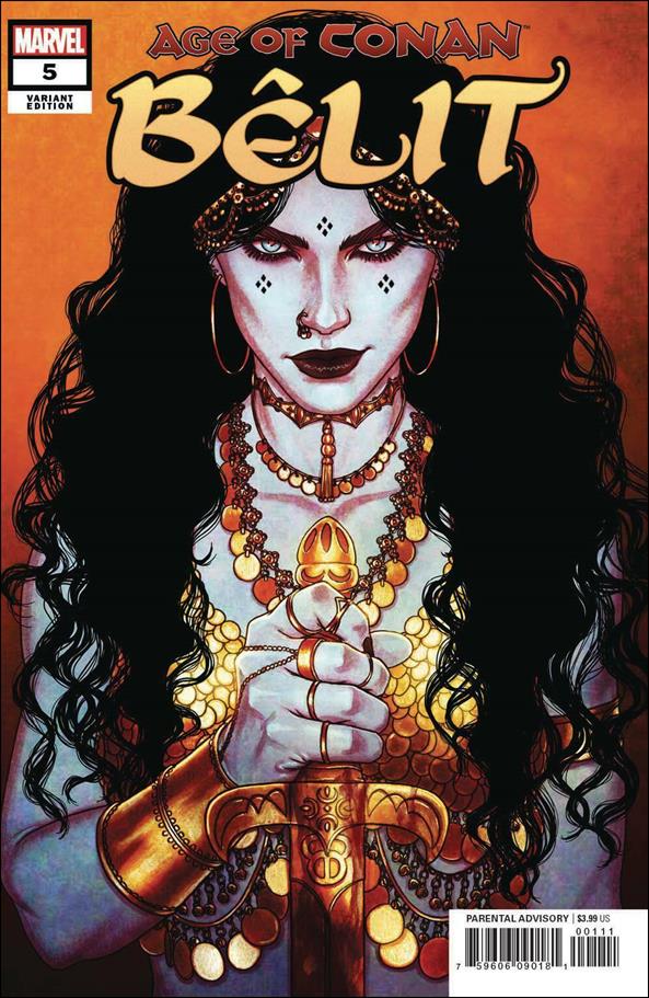 Age of Conan: Belit issue 5-C Jenny Frison 1:25 Cover