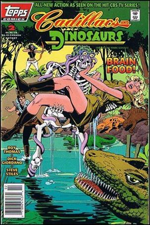 Cadillacs and Dinosaurs (1994) issue 2-B Newsstand Edition