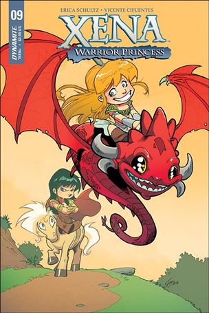 Xena: Warrior Princess (2018) issue 9-B Dragon Cover
