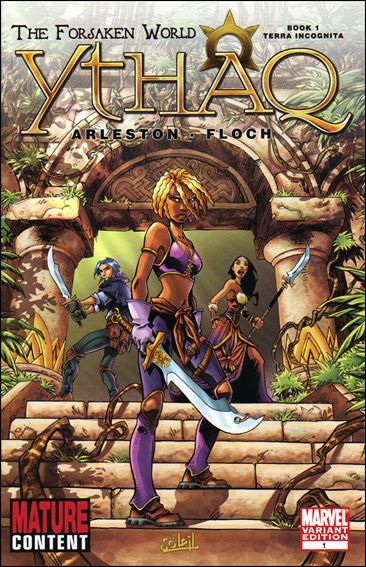 Ythaq - The Forsaken World issue 1-B U.S. Cover