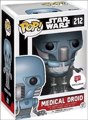 POP! Star Wars figure 212 Medical Droid Walgreens Exclusive