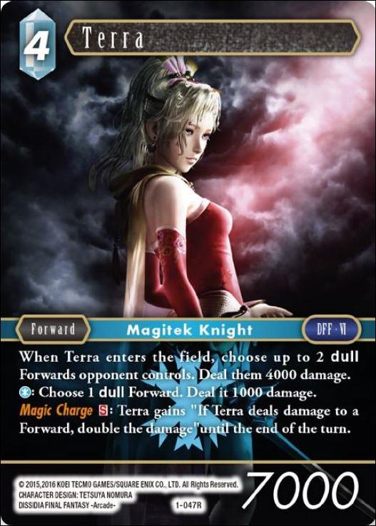 Final Fantasy Trading Card Game: Opus I (Base Set) card 047R Terra