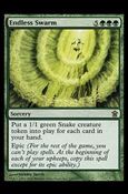 Magic the Gathering: Saviors of Kamigawa (Base Set) card 129 Endless Swarm