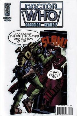 Doctor Who Classics Series 2 issue 2-B Retro Art Cover