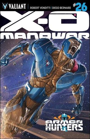 X-O Manowar (2012)  issue 26 Clayton Crain Wraparound Standard Cover