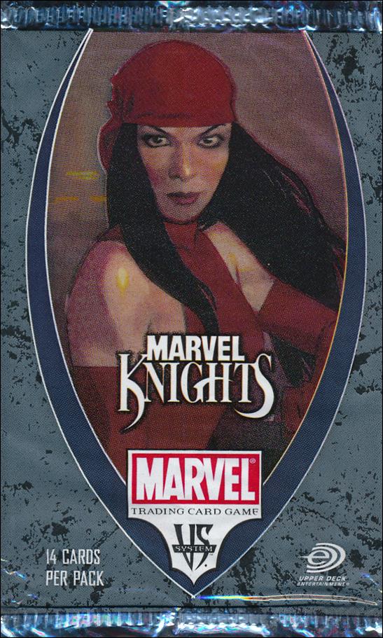 Marvel Knights: VS System  card 2 Sealed Pack - Elektra