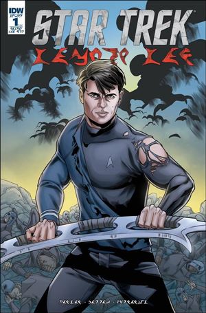 Star Trek: Manifest Destiny issue 1-F Rachael Stott 1:10 Cover (Klingon Edition)