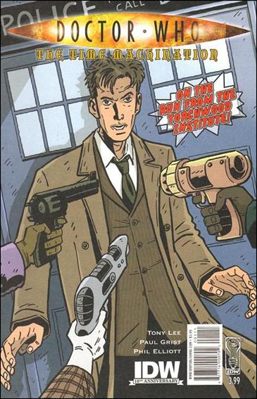 Doctor Who: The Time Machination issue 1 Paul Grist Cover