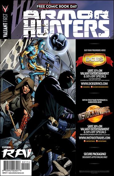 Valiant FCBD 2014 Armor Hunters Special issue nn-BR Discount Comic Book Service (DCBS) Cover