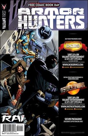 Valiant FCBD 2014 Armor Hunters Special issue nn-BR Discount Comic Book Service (DCBS) Cover