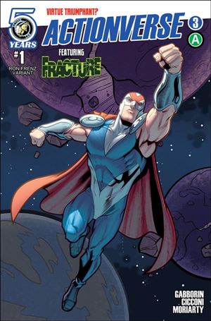 Actionverse issue 3-B Ron Frenz Connecting Cover