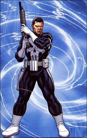 Marvel Universe: Series 1 (Promo) card 004 Punisher
