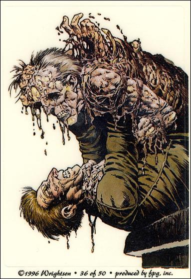 Bernie Wrightson Stickers (Base Set) card 36