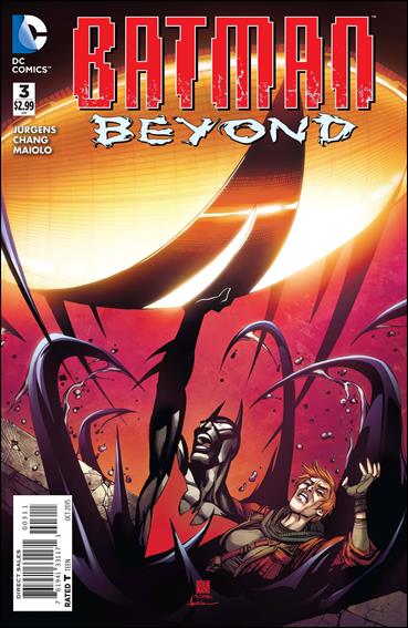 Batman Beyond (2015) issue 3 Bernard Chang Cover