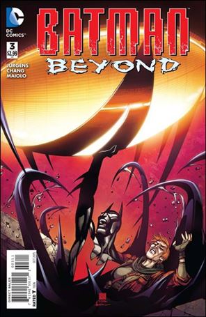 Batman Beyond (2015) issue 3 Bernard Chang Cover