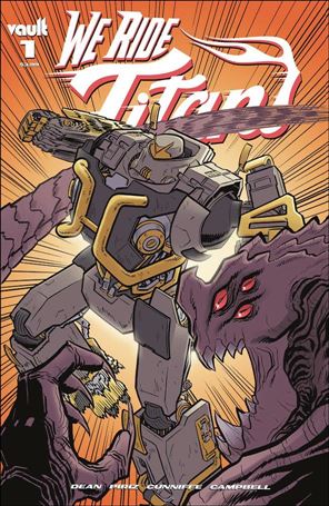 We Ride Titans issue 1-F Robert Wilson IV 1:50 Cover