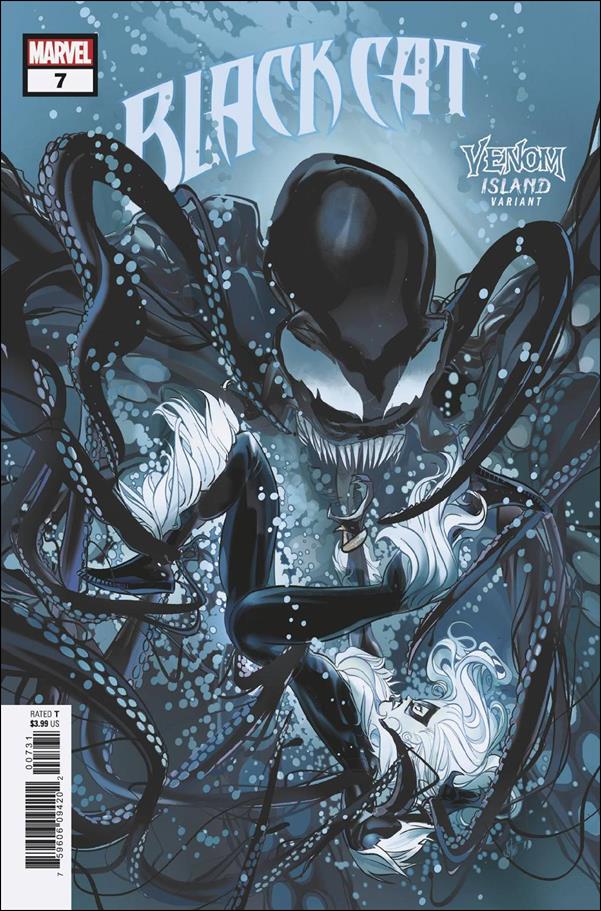 Black Cat (2019) issue 7-C Otto Schmidt "Venom Island" Cover