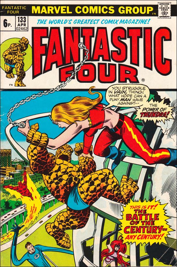 Fantastic Four (1961) issue 133-B UK Price Cover