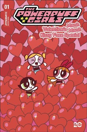 Powerpuff Girls: Valentine's Mwah Mwah Kissy Face Special issue 1-C Savanna Ganucheau Cover
