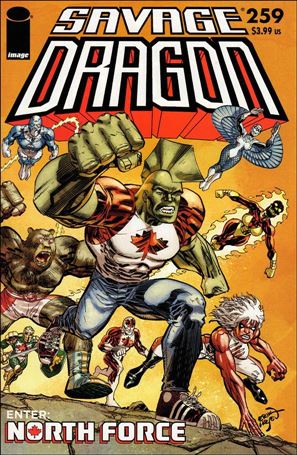 Savage Dragon (1993) issue 259 Standard Cover