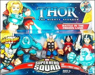 Thor: The Mighty Avenger - Marvel Super Hero Squad (Box Sets) figure 3 Battle in the Frozen Land