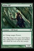 Magic the Gathering: Worldwake (Base Set) card 95 Arbor Elf