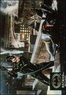Batman Returns Stadium Club (Base Set) card 47 Catwoman & Batman