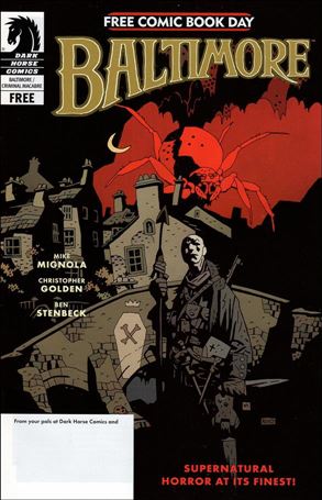Free Comic Book Day: Baltimore - A Passing Stranger / Criminal Macabre - Call Me Monster Cover Image 1