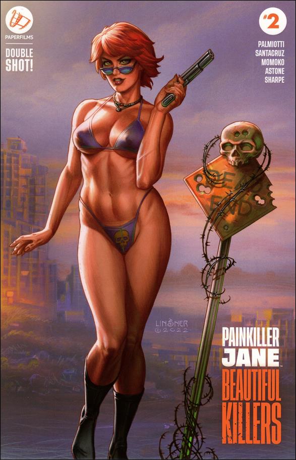 Painkiller Jane: Beautiful Killers issue 2 Joseph Michael Linsner Cover