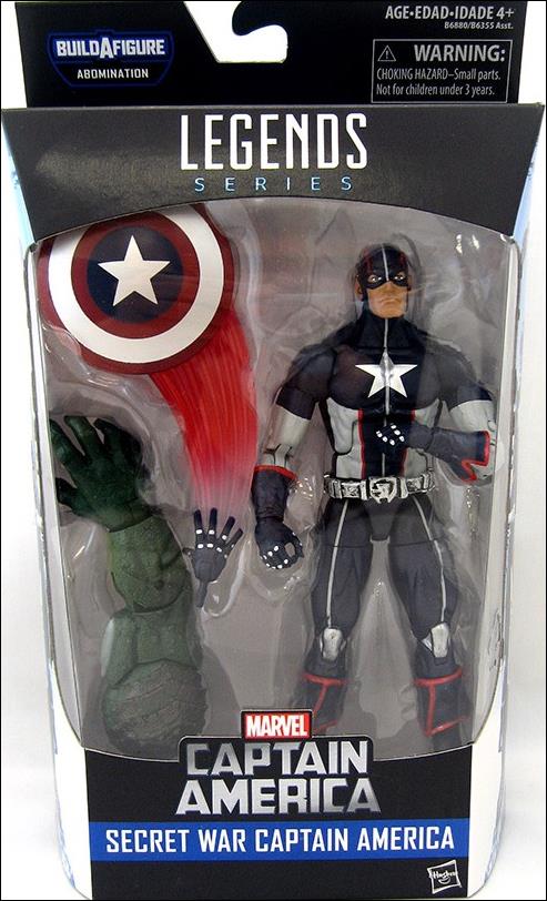Marvel Legends Series: Captain America (Abomination Series)  figure 1 Secret War Captain America