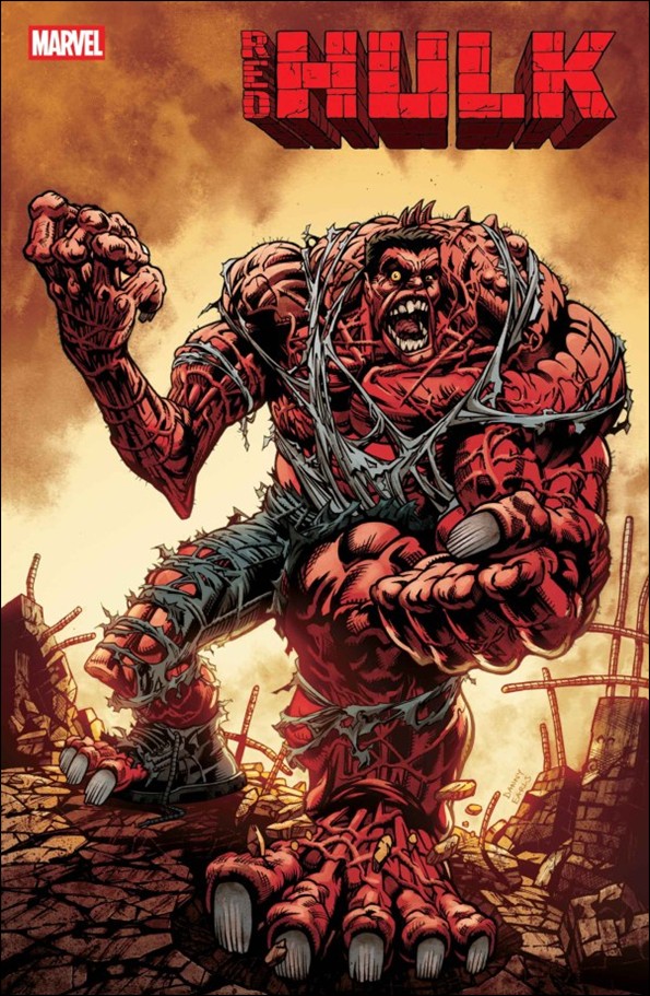 Red Hulk (2025) issue 5-B Danny Earls Cover