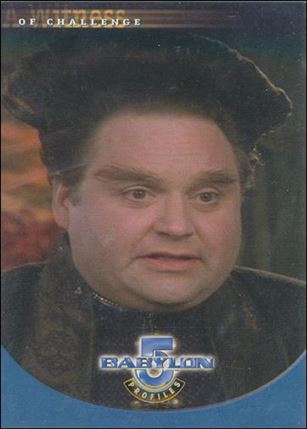 Babylon 5: Profiles (Base Set) card 54 A Witness: Of Challenge
