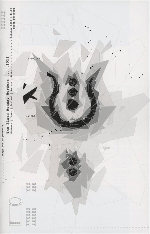Black Monday Murders issue 1-C 3rd Print Tomm Coker Cover