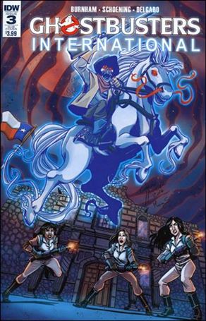 Ghostbusters: International issue 3-B Corin Howell Subscription Cover