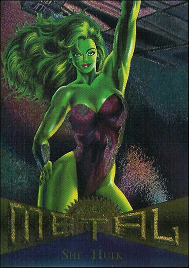 Marvel Metal (Base Set) card 39 She-Hulk